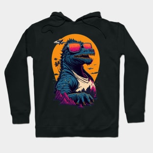 Retro Godzilla Hoodie